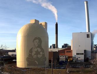Kunstverket rommer åtte millioner liter varmtvannn